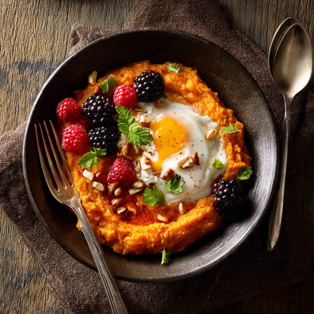 Delicious Sweet Potato Breakfast Bowl