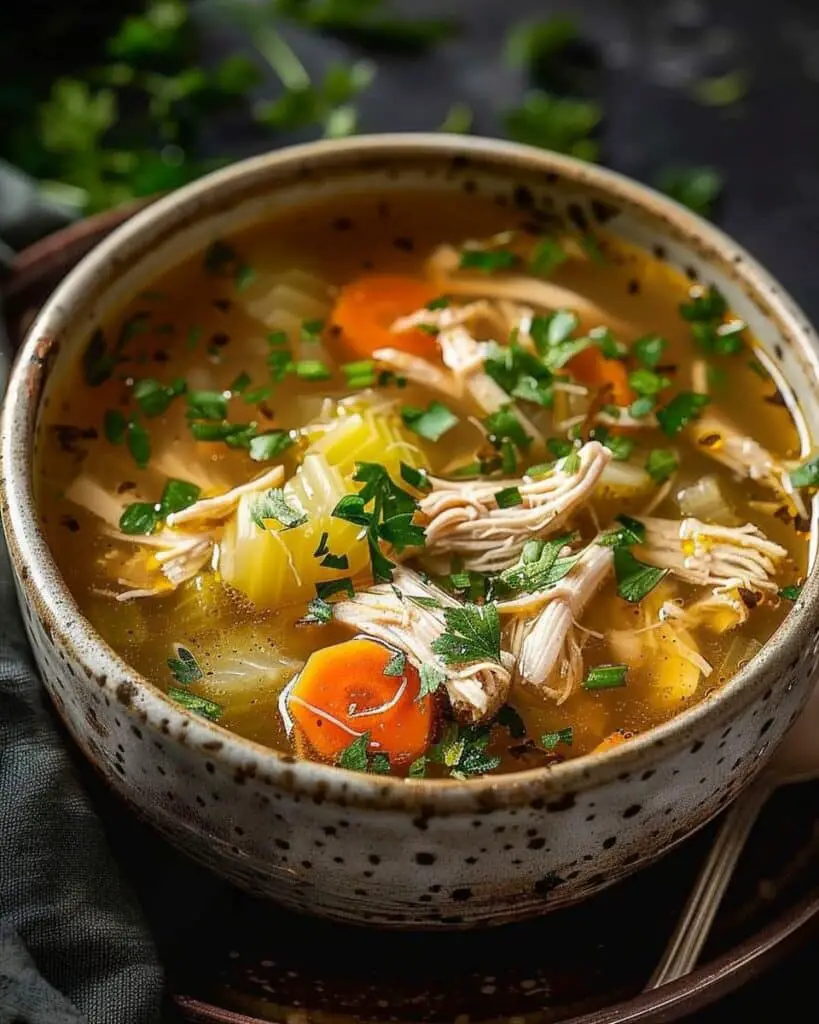 Healing Spanish Chicken Soup