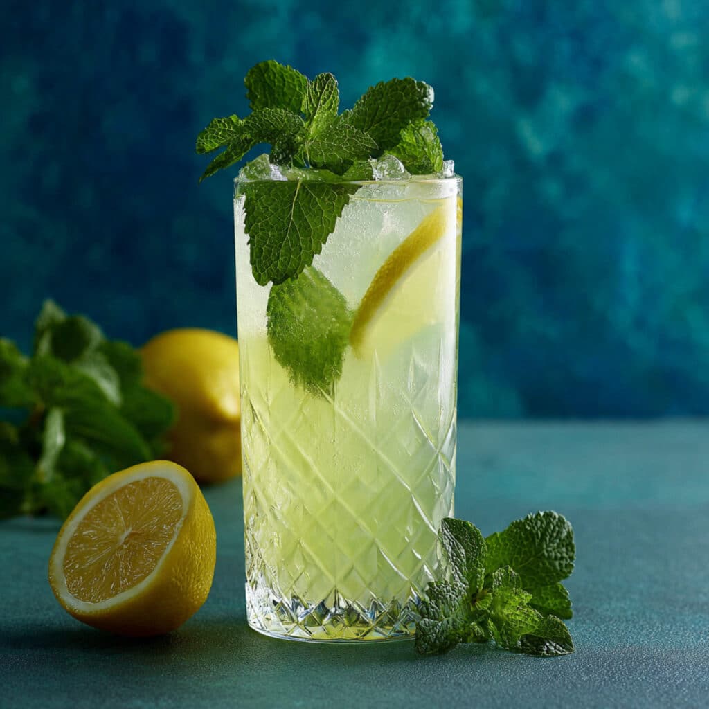 Mint Lemonade Mocktail