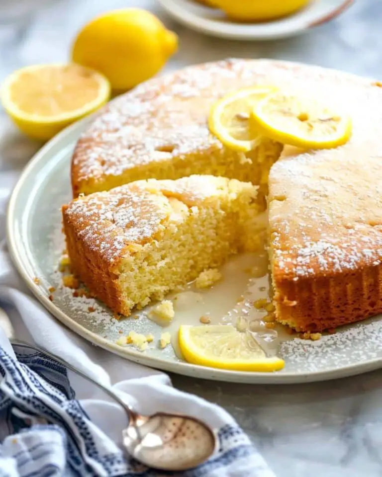 Lemon Cornmeal Cake