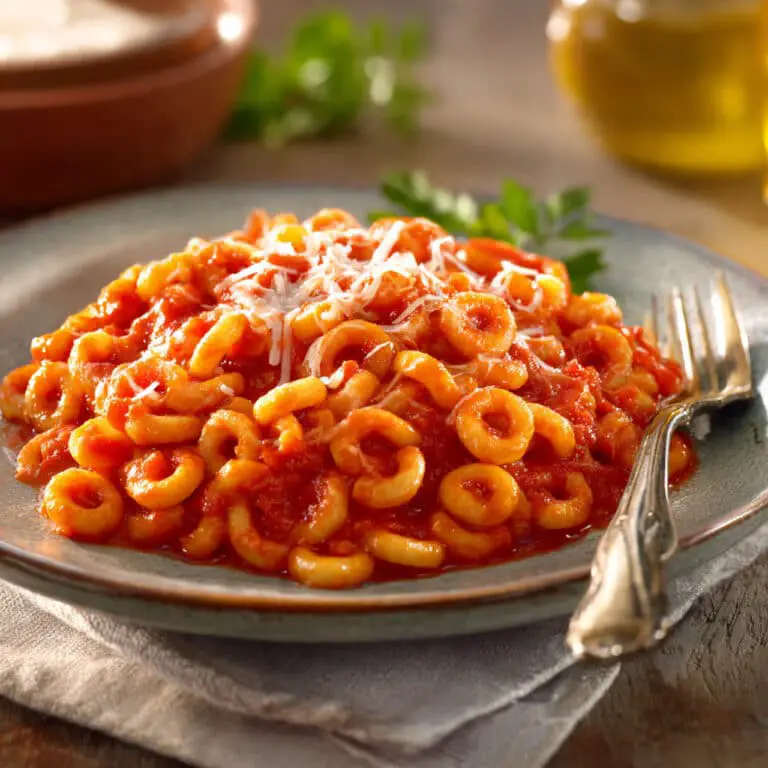 Homemade SpaghettiOs