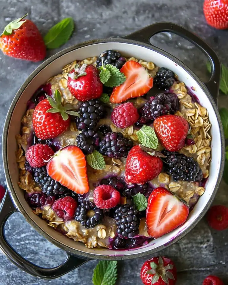 Berry Baked Oatmeal