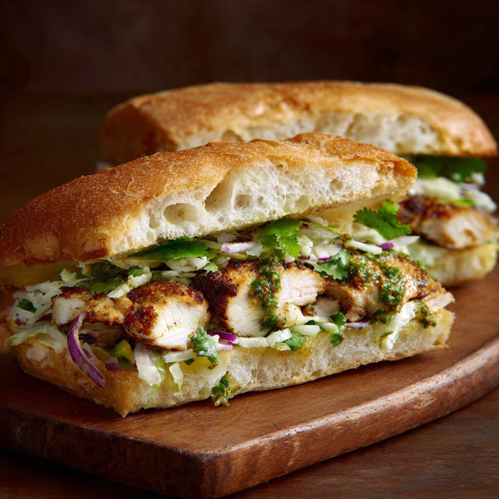 Chicken Torta Sandwich
