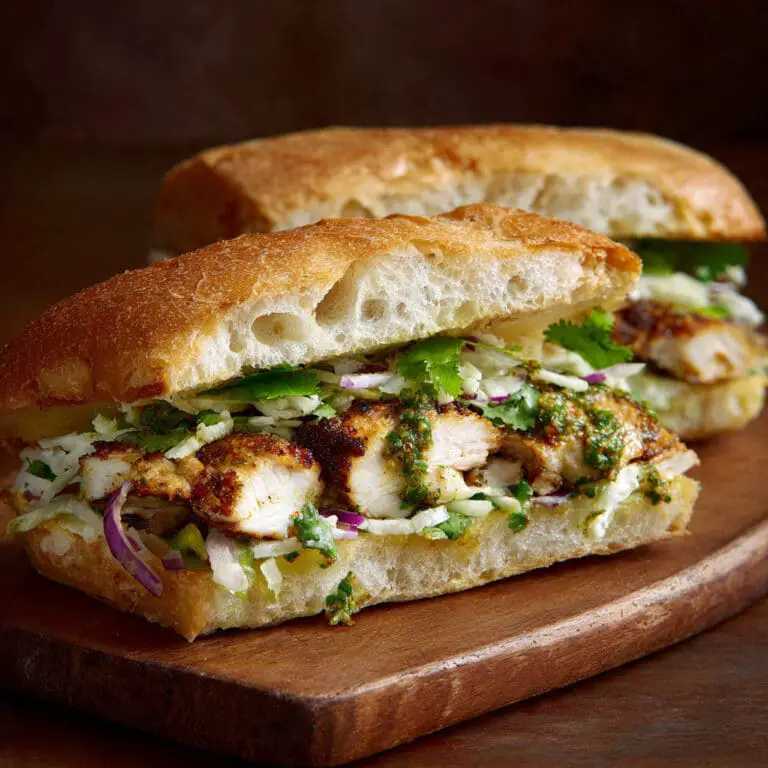 Chicken Torta Sandwich