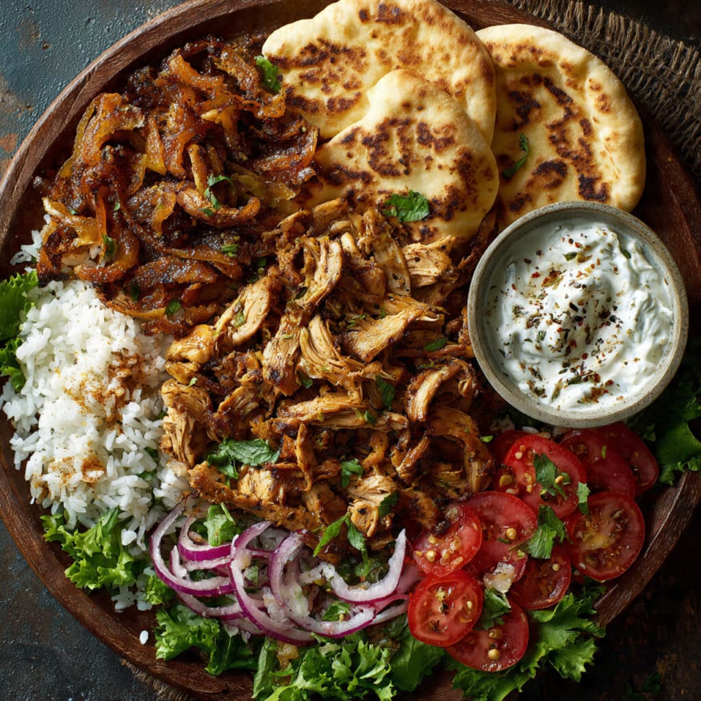 Chicken Shawarma Sheet-Pan Dinner