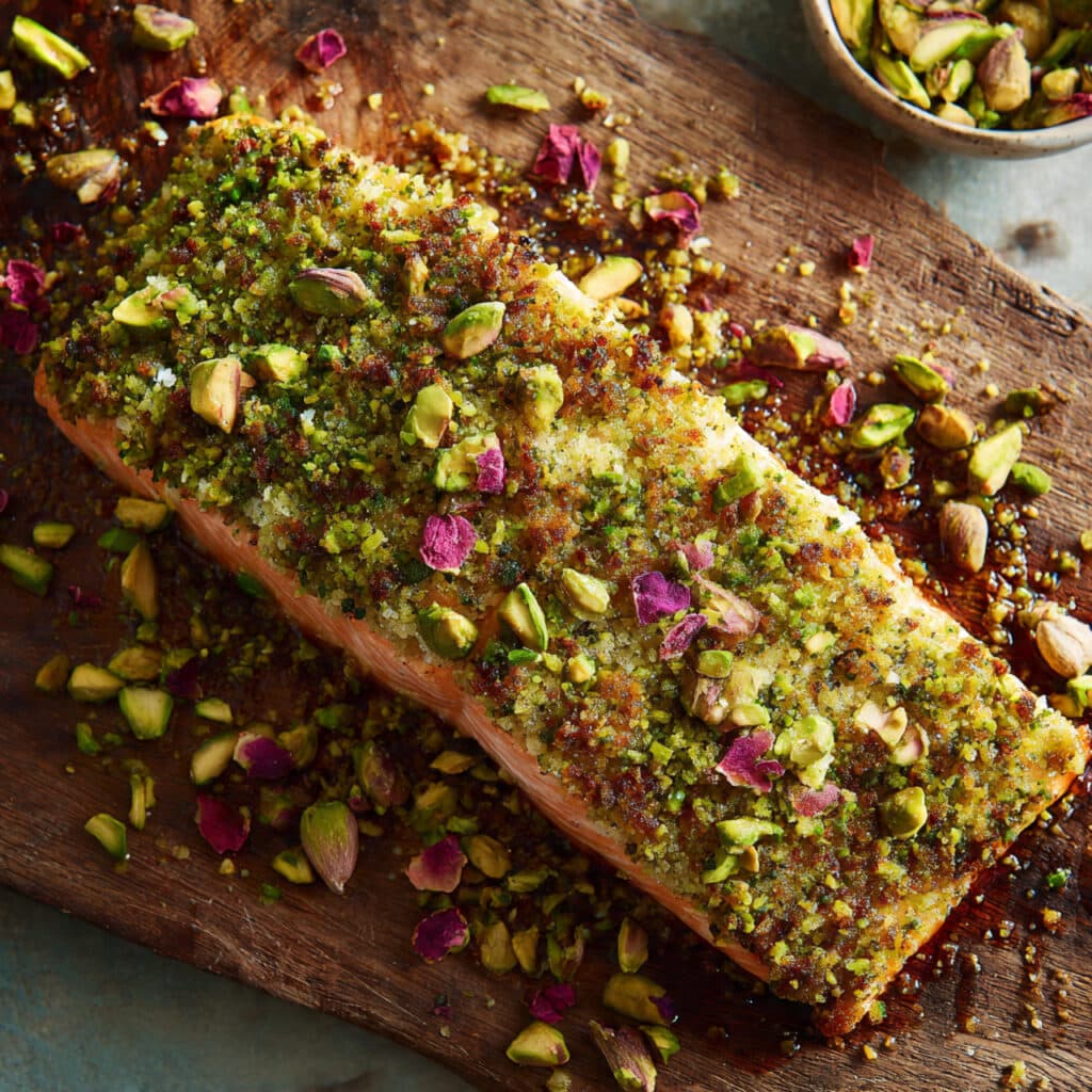 Pistachio-Crusted Salmon