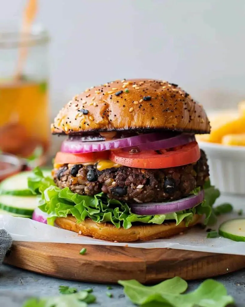 Easy Black Bean Burger