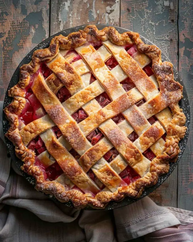 Rhubarb Pie