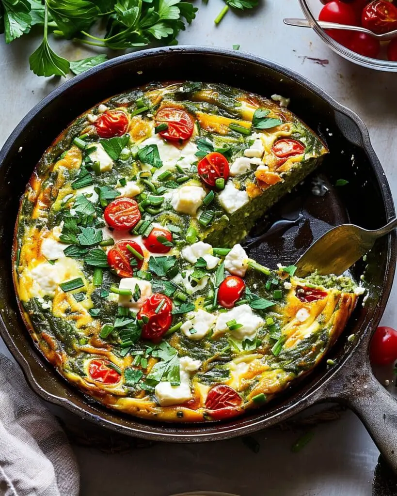 Baked Feta Frittata