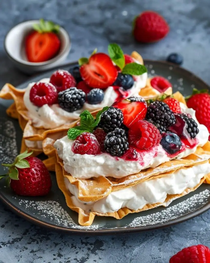 Berrylicious Cheesecake Tacos