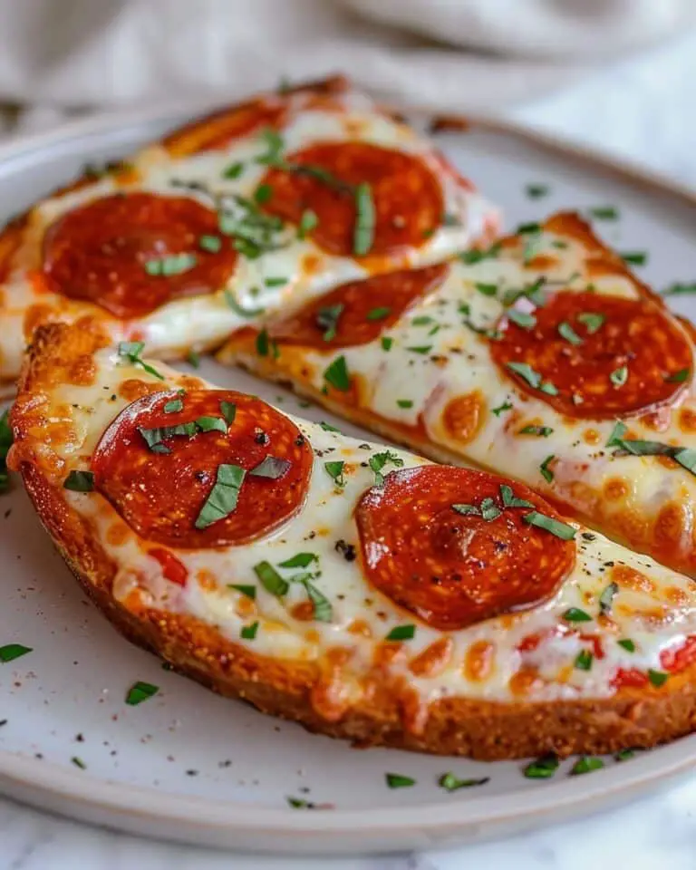 Crispy Air Fryer Cottage Cheese Pizza Toast