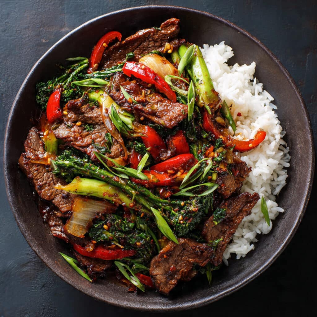 Shaved Steak Stir Fry