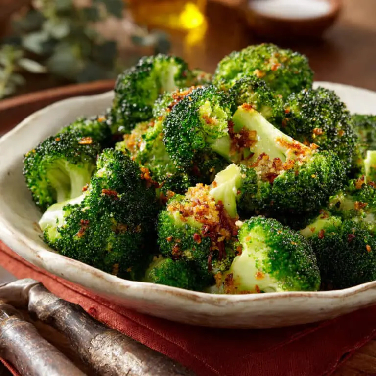 Copycat Longhorn Garlic Parmesan Broccoli