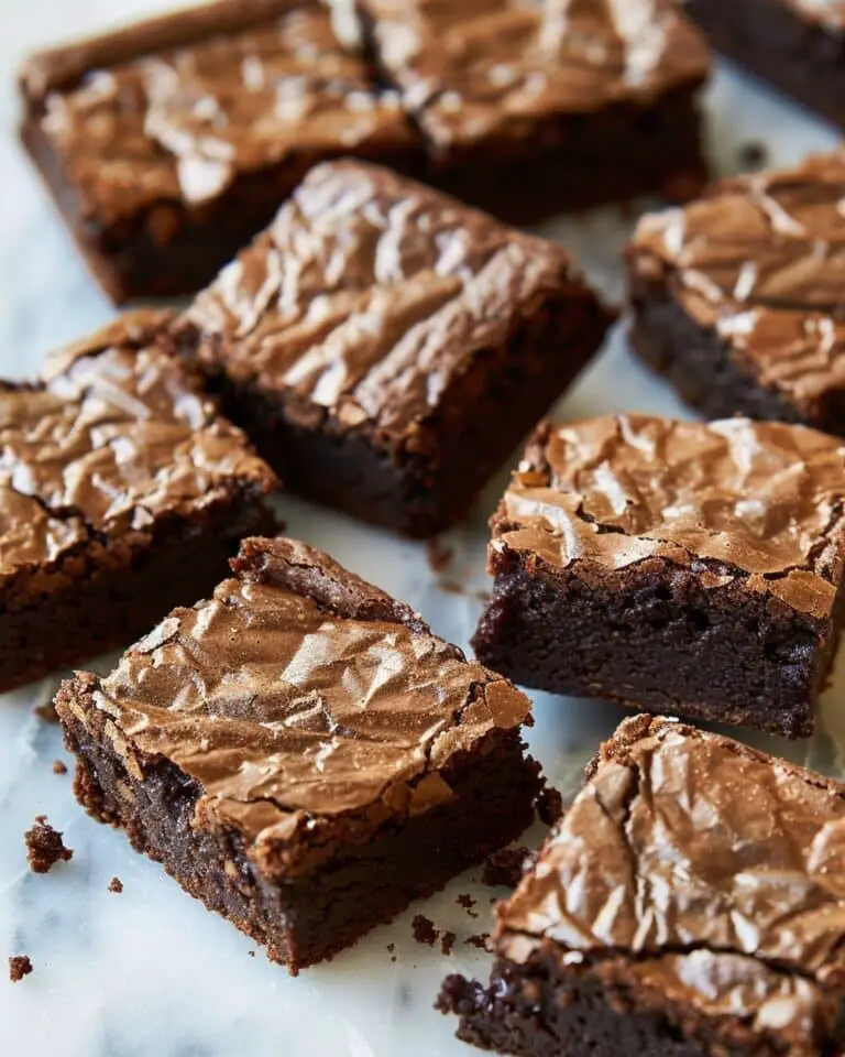Seriously Fudgy Homemade Brownies