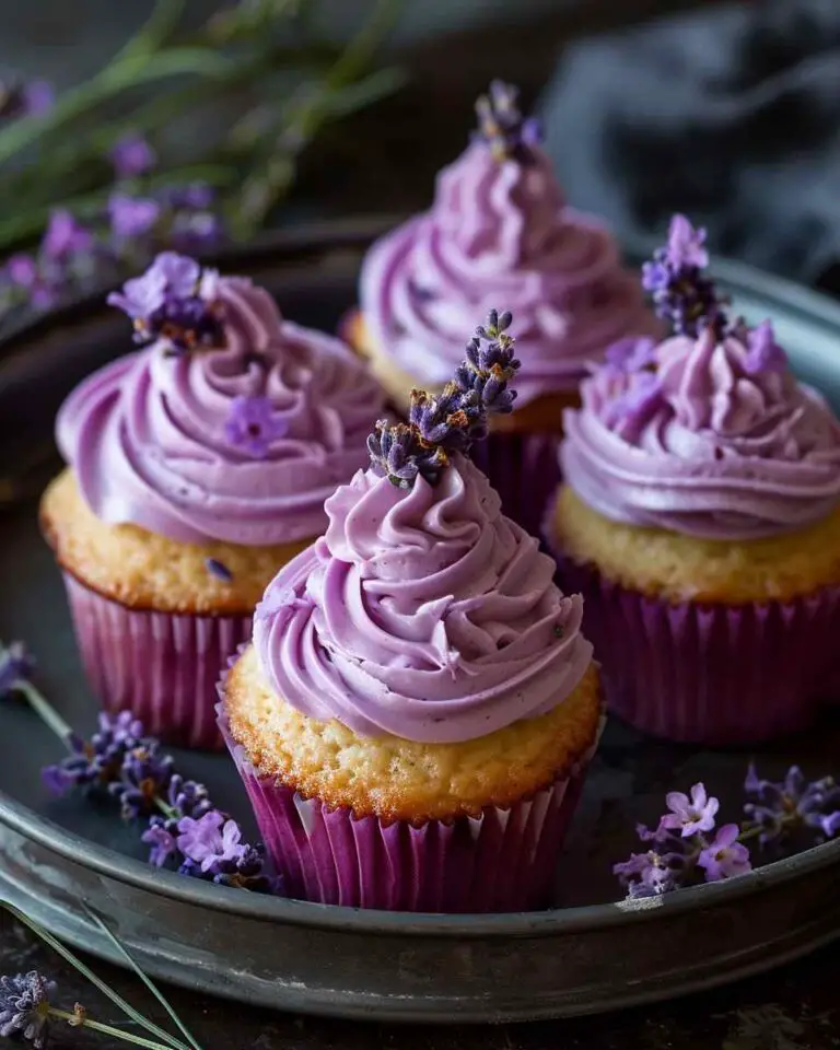 Lavender Honey Cupcakes