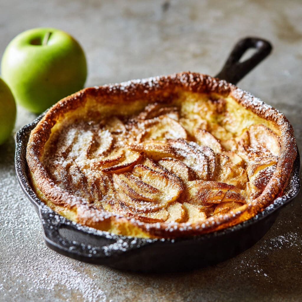 Apple Cinnamon Dutch Baby