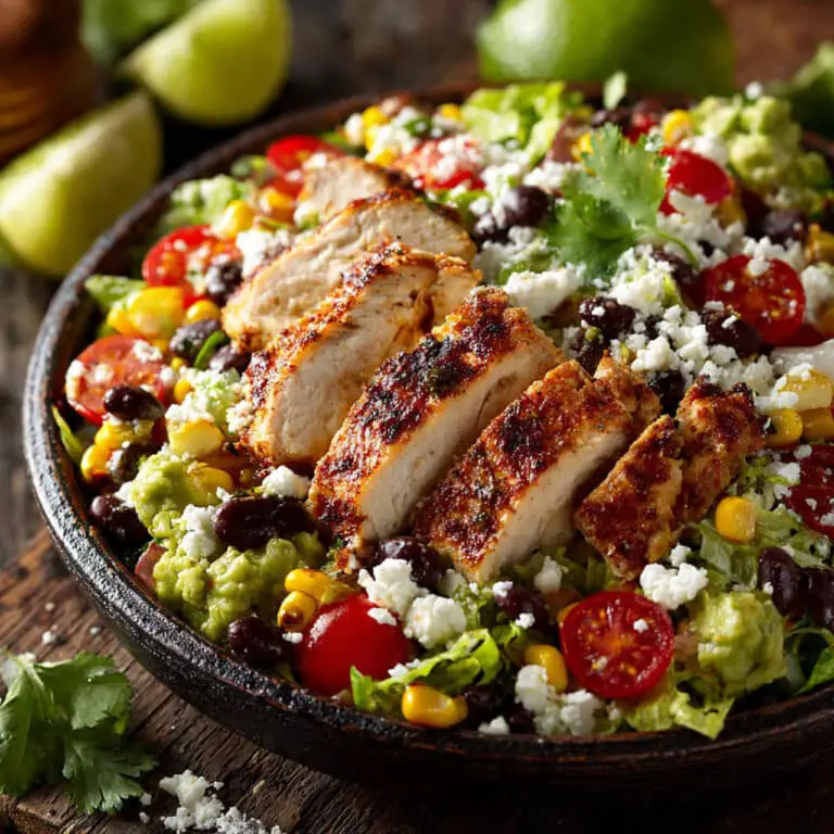 High Protein Southwest Chicken Salad