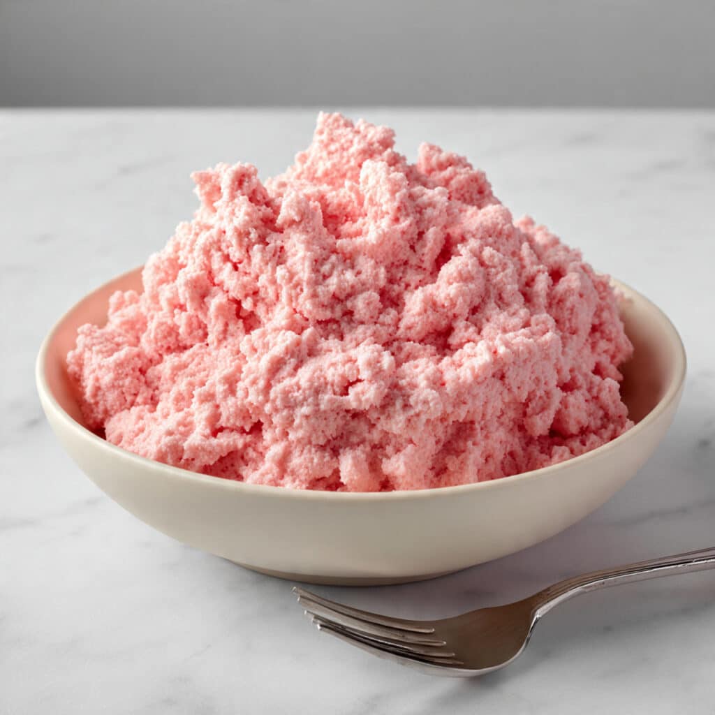 High Protein Strawberry Jello Fluff