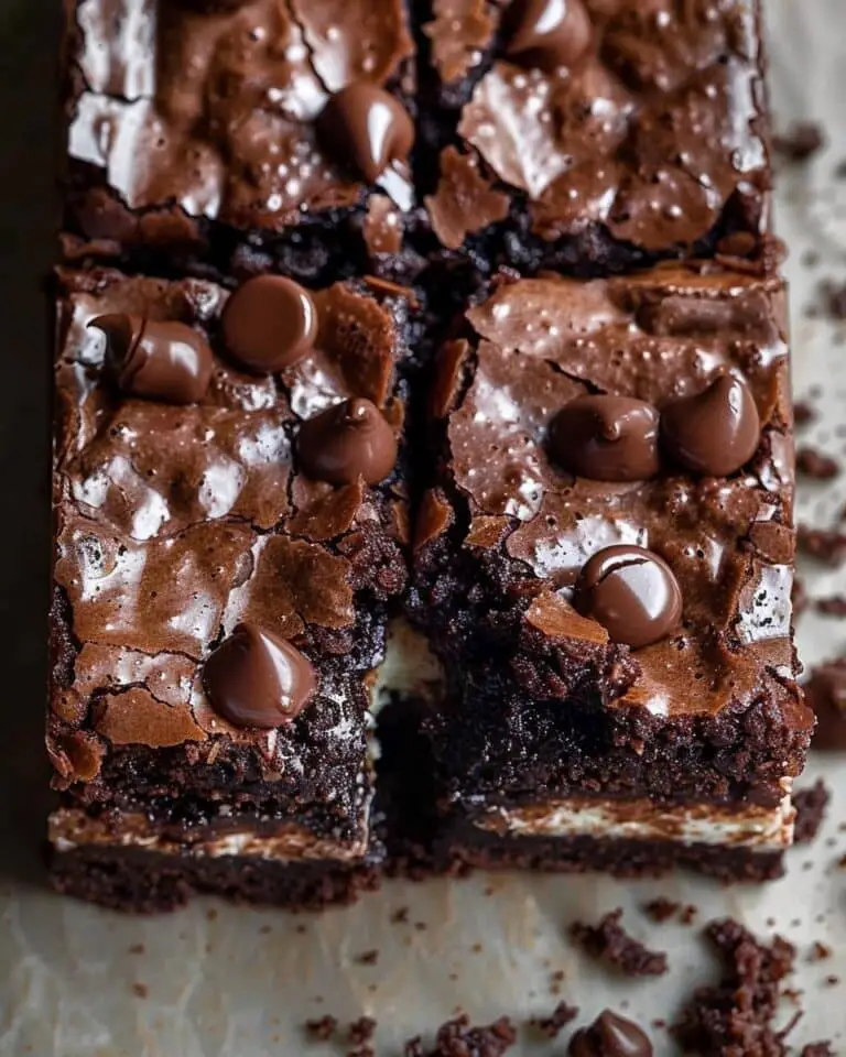 Espresso Mascarpone Ricotta Brownies
