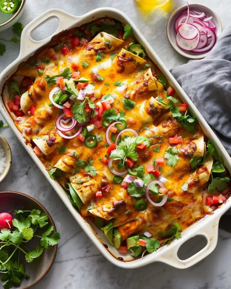 Irresistibly Cheesy Chicken Enchiladas