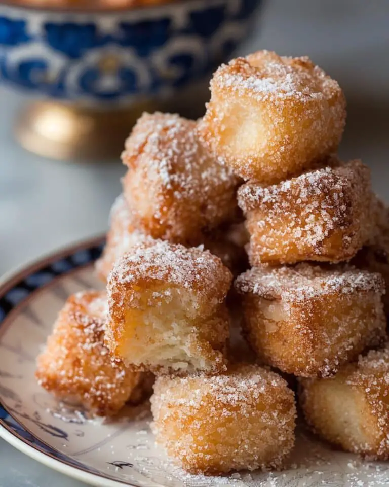 Delicious Angel Cake Churro Bites