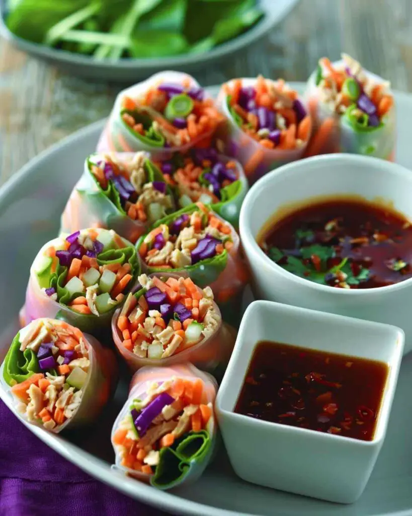Tuna Spring Rolls
