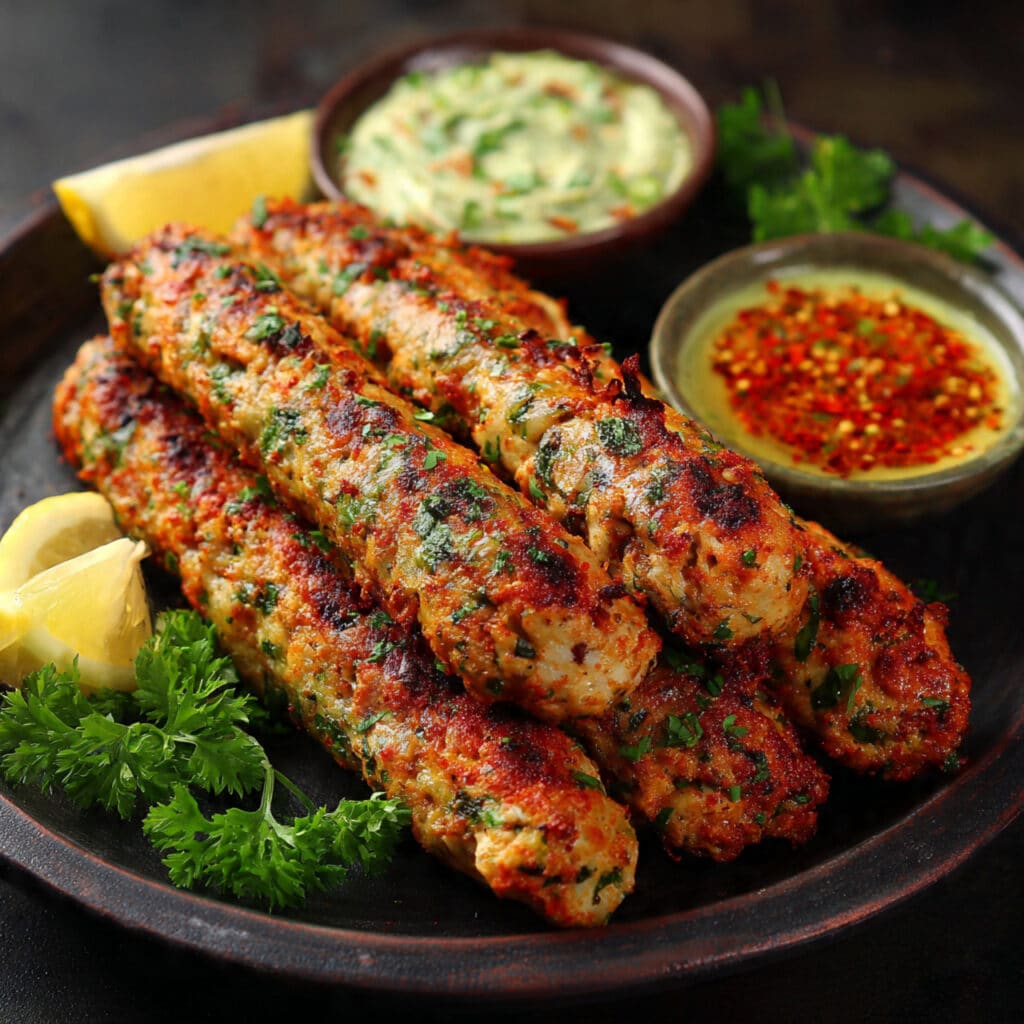 Chicken Seekh Kababs