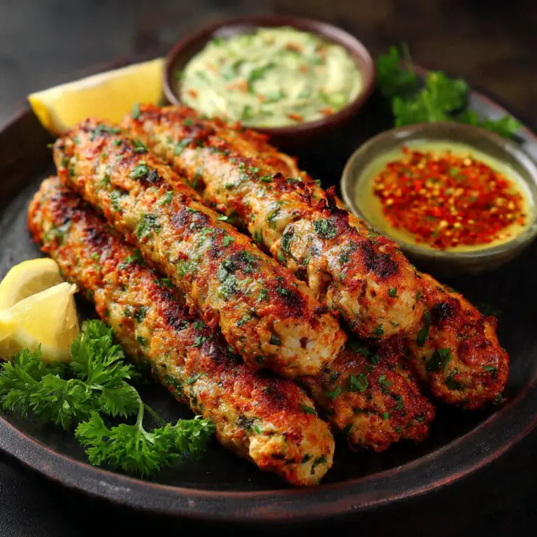 Chicken Seekh Kababs