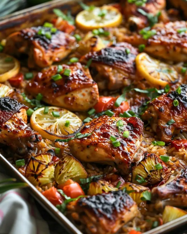 Hawaiian Chicken Sheet Pan