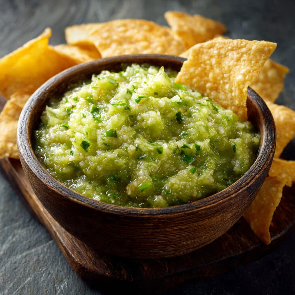 Tomatillo Avocado Salsa