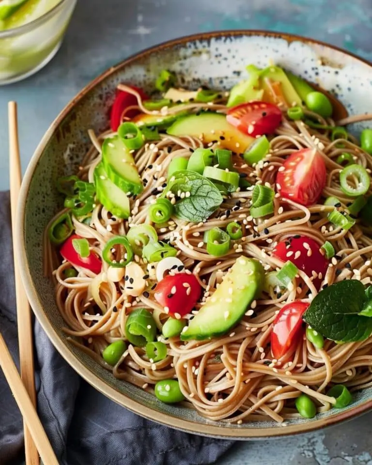 Sesame Soba Noodles