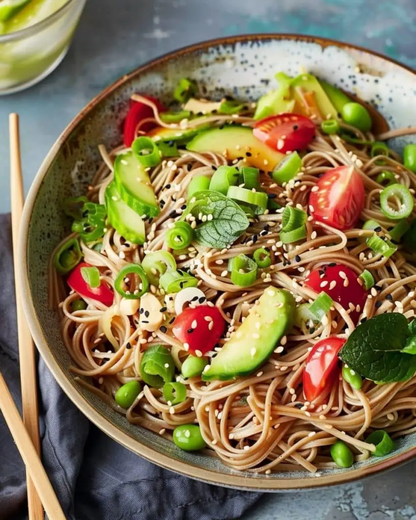 Sesame Soba Noodles
