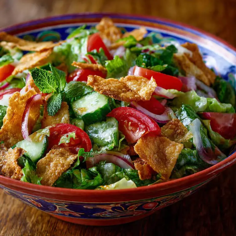 Lebanese Fattoush Salad