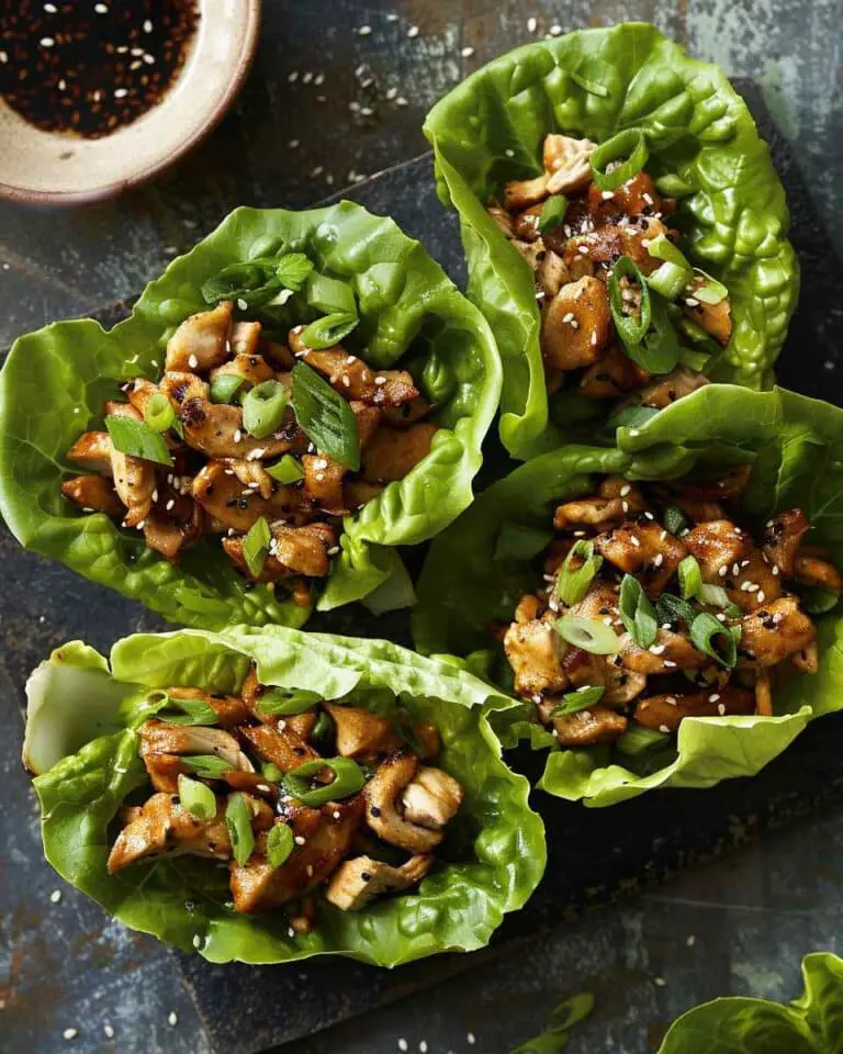 Chicken Lettuce Wraps