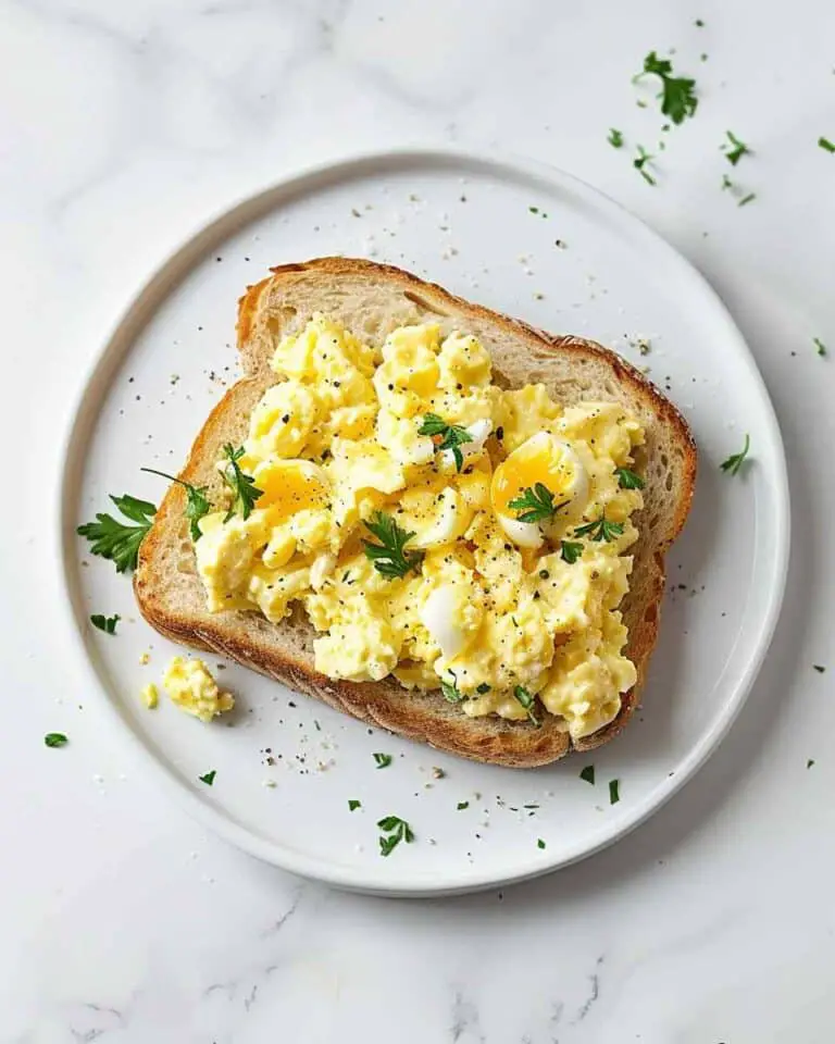 Crispy Egg Salad For Breakfast