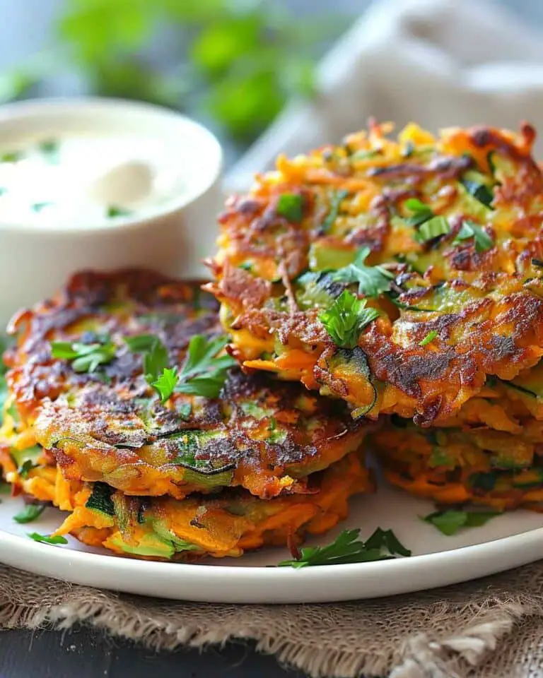 Zucchini & Sweet Potato Fritters