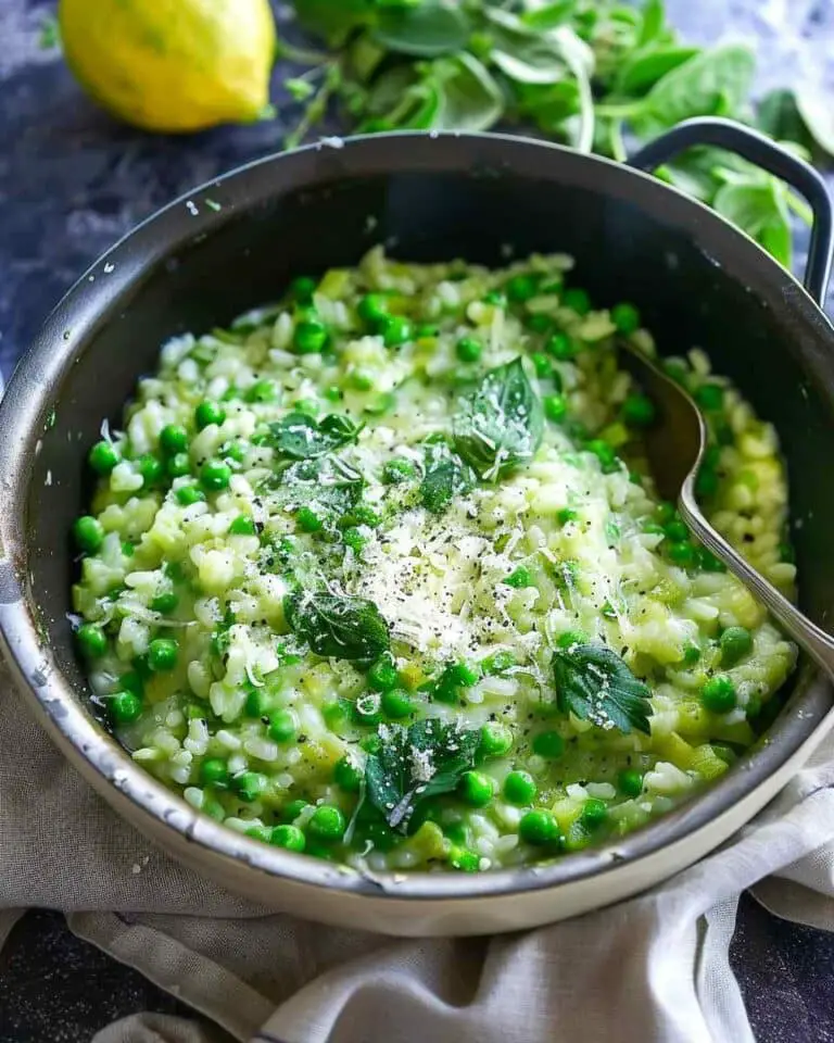 Spring Pea Risotto