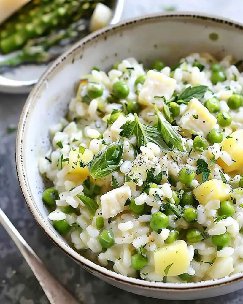 Creamy Spring Vegetable Risotto