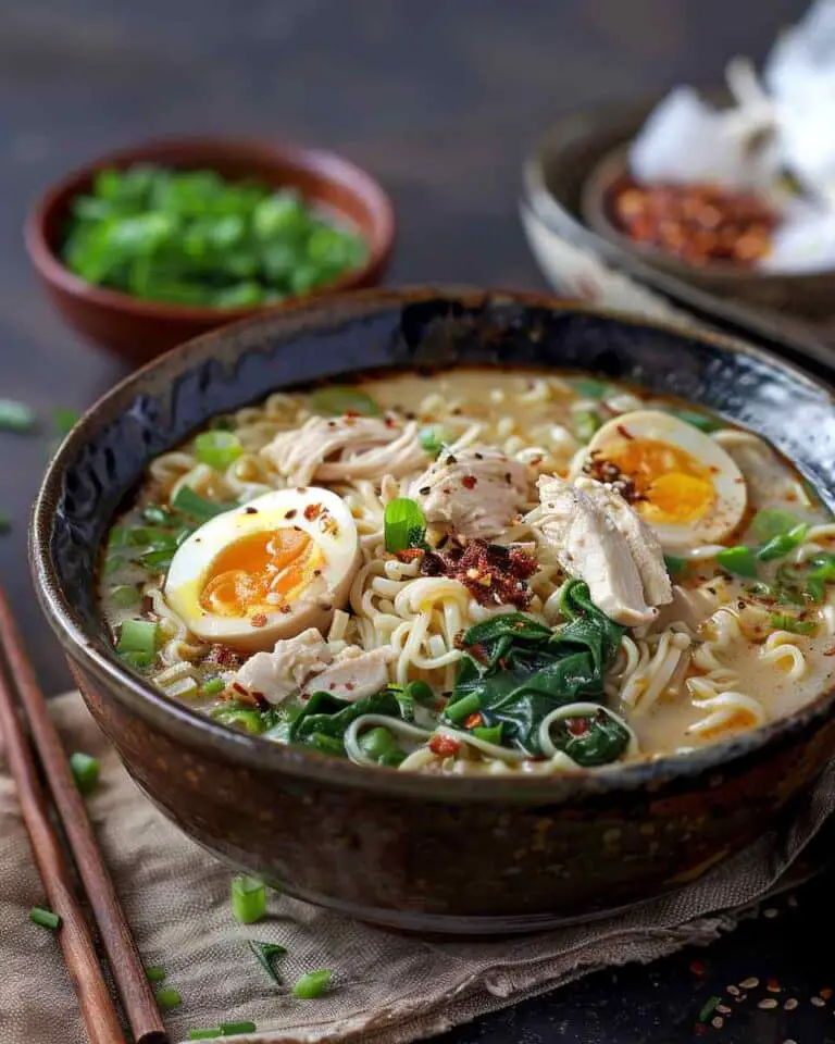 Easy Creamy Chicken Ramen