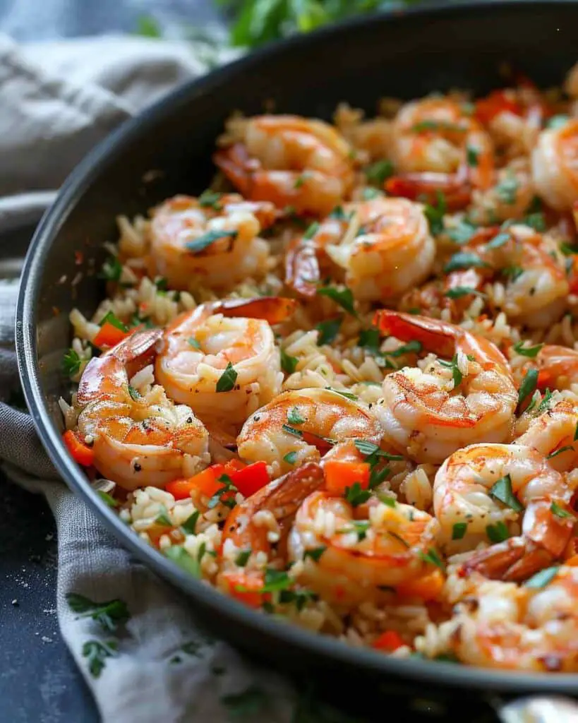 One Pan Shrimp and Rice
