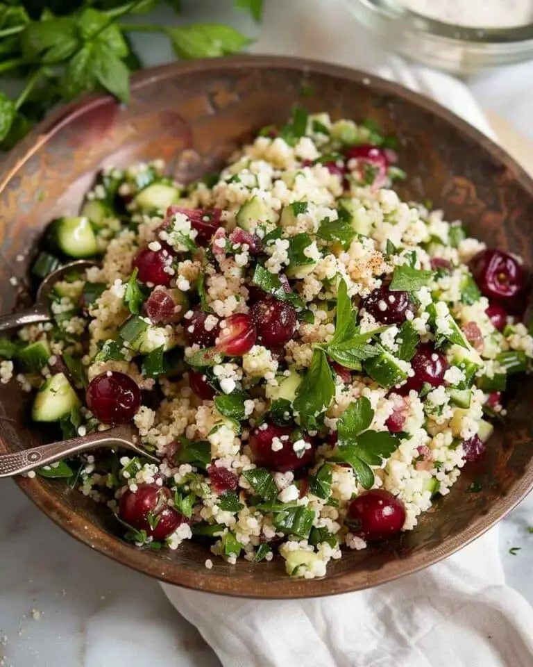 Tart Cherry Tabbouleh
