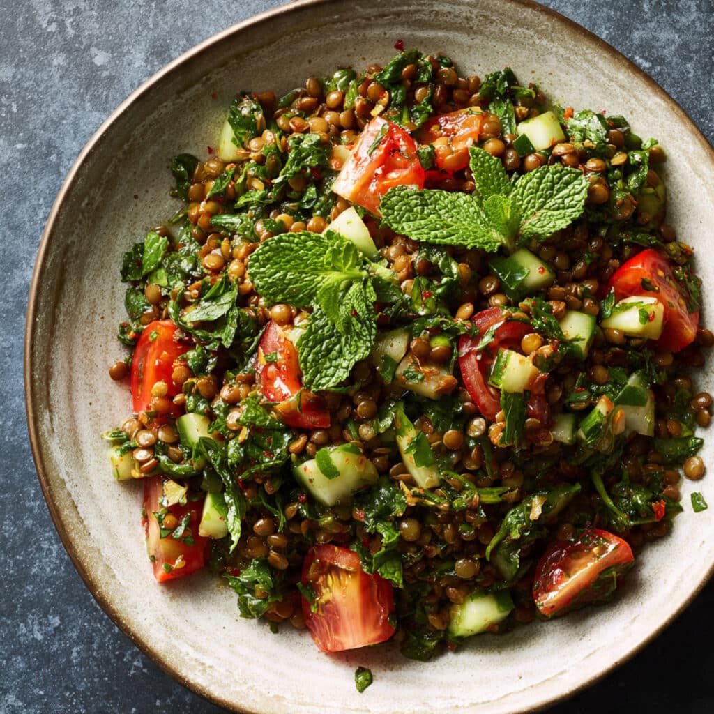 Lentil Tabbouleh