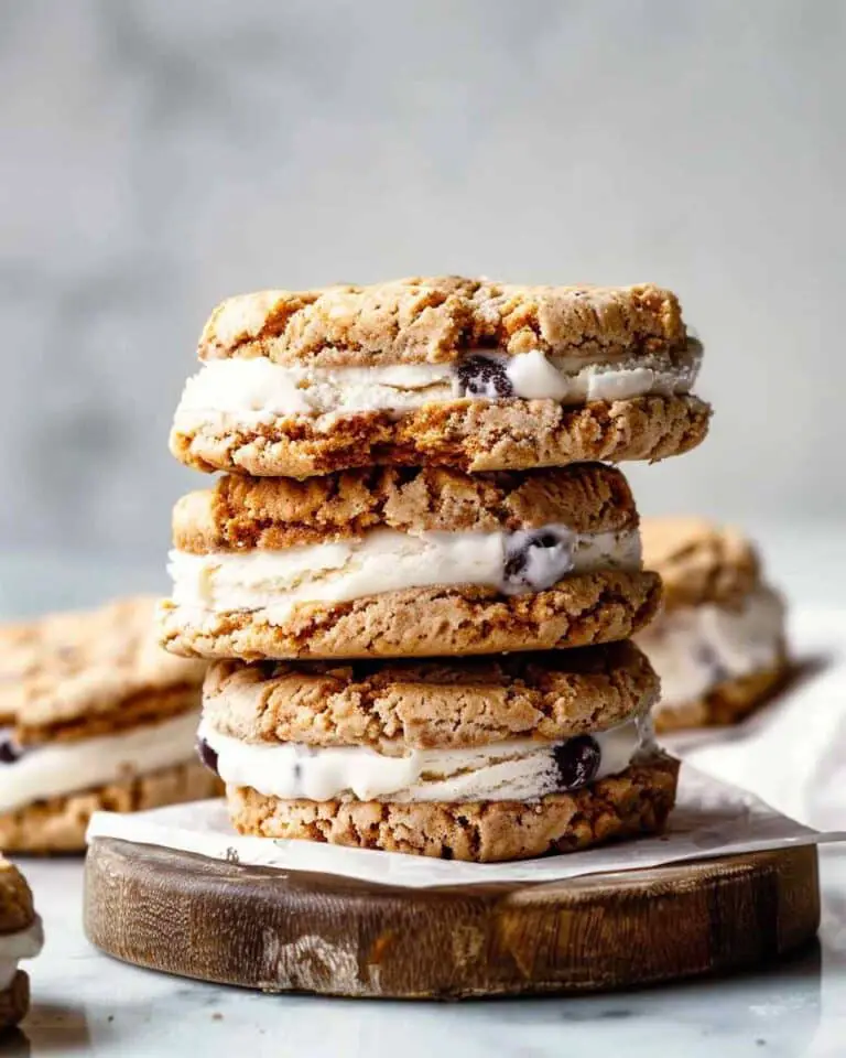 Cookie Ice Cream Sandwiches