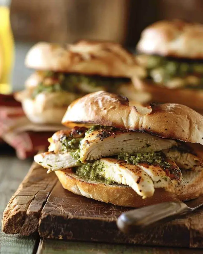 Chicken Pesto Sandwich