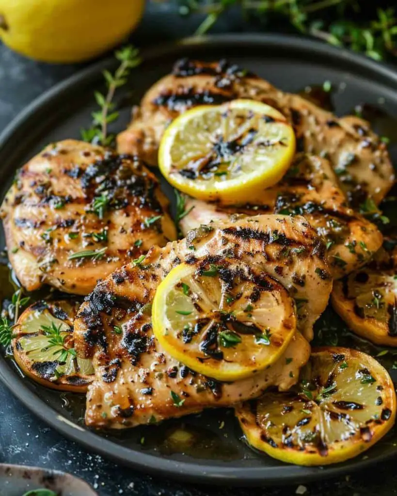 Grilled Lemon Herb Chicken