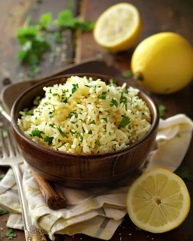 Lemon and Parsley Rice