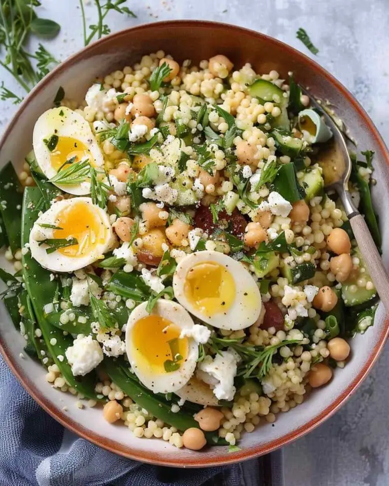 Tasty Easter Spring Couscous Salad
