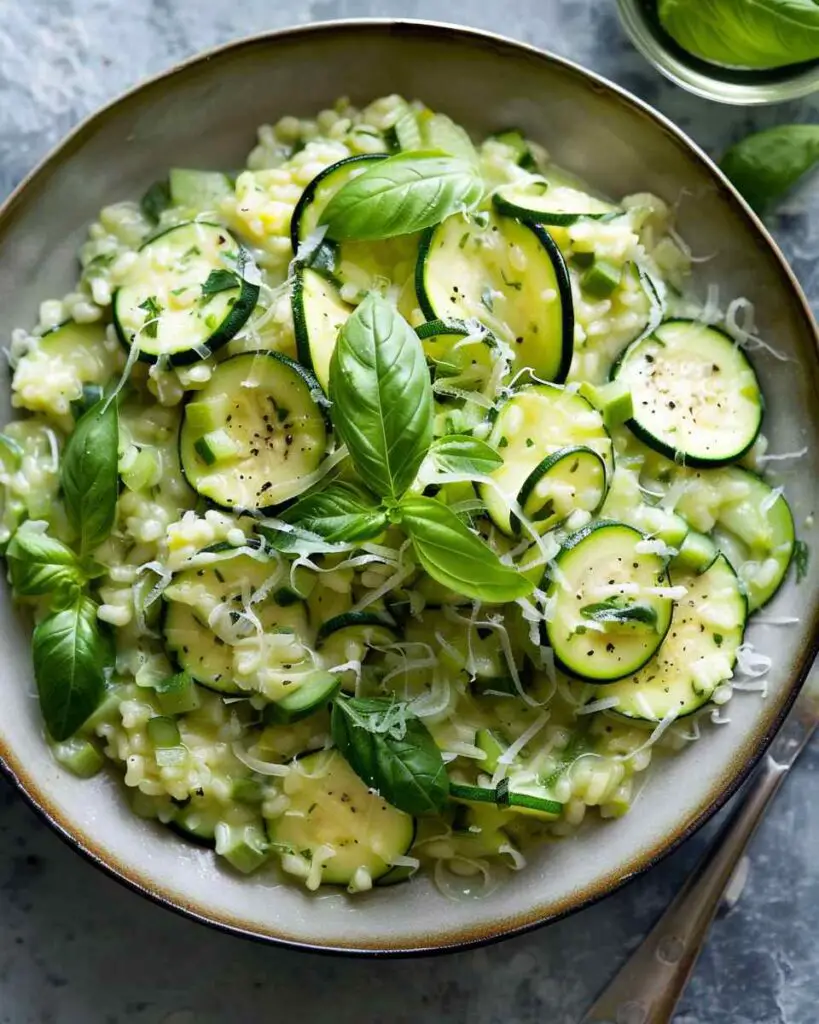 Zucchini Risotto