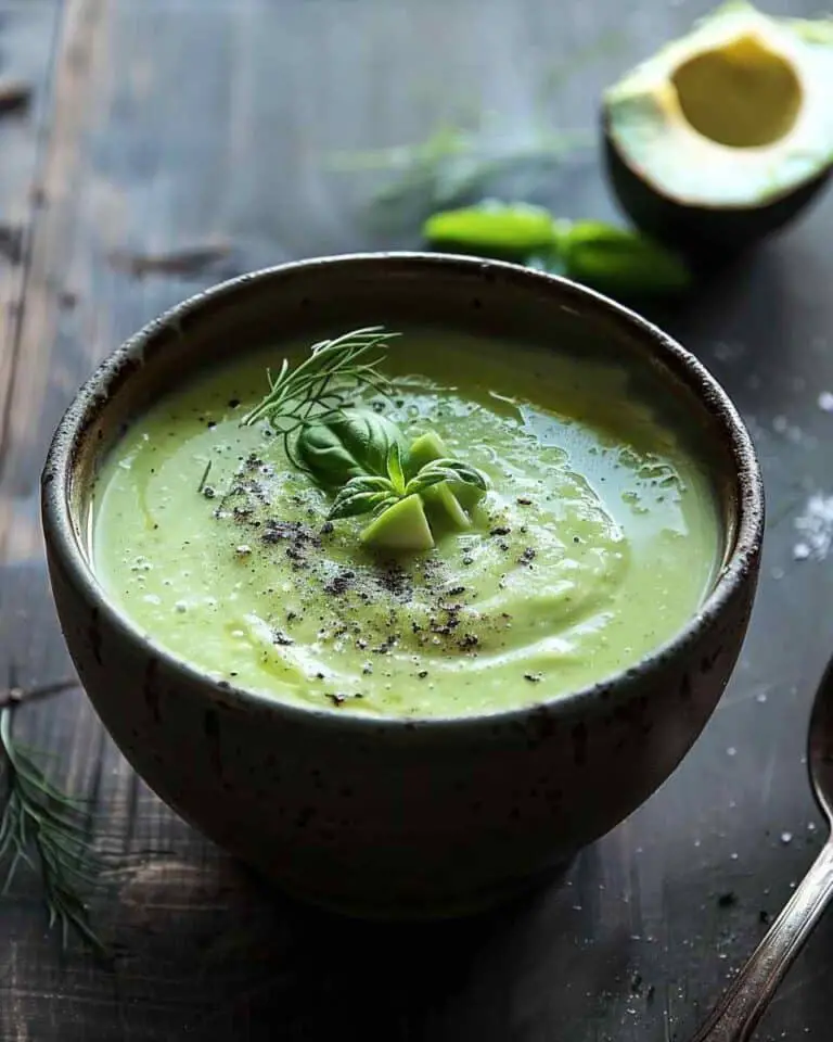 Chilled Avocado Soup