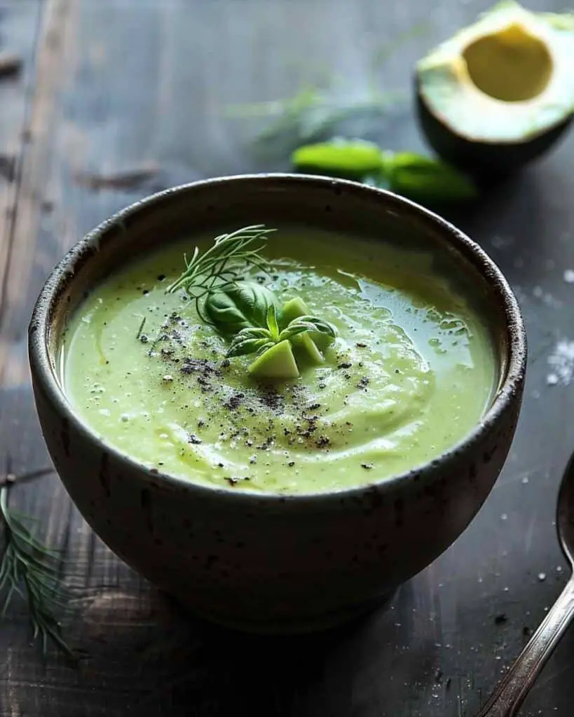 Chilled Avocado Soup